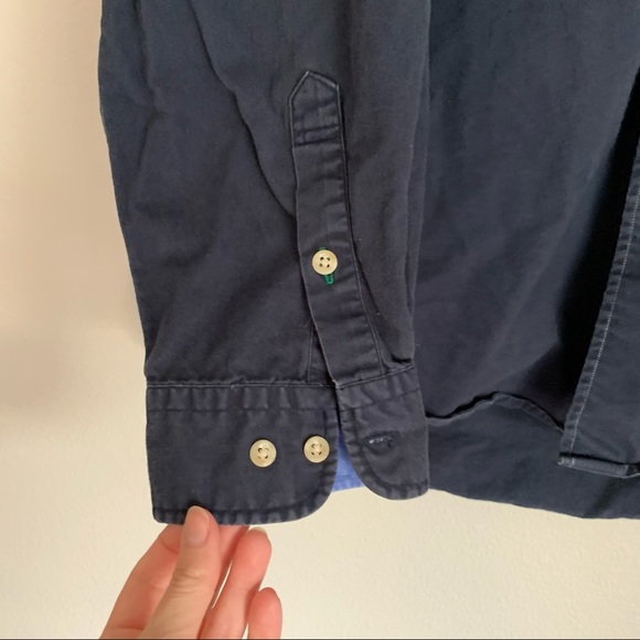 Tommy Hilfiger Vintage Color Block Button Down L - Picture 4 of 9